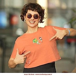 Michelangelo Swing Out - Ninja Turtles Oversize Crop Somon