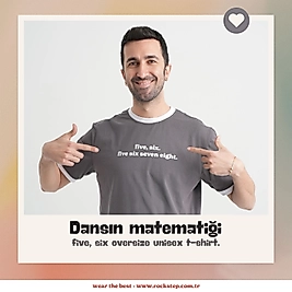 Antrasit Oversize T-Shirt