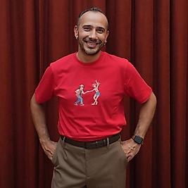 Ash & Misty Swing Out Hero Pokemon - Regular Fit Kırmızı