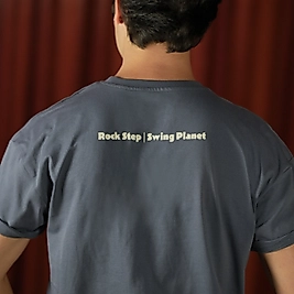 Swing Planet Özel Tasarım Füme Oversize Unisex T-Shirt