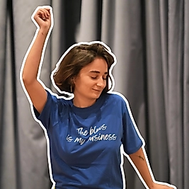 "The Blues" Sax Mavisi Regular Fit T-Shirt