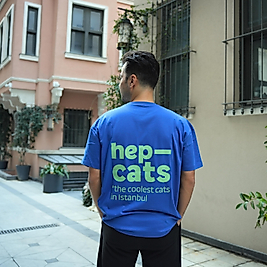 Hepcats Özel Tasarım Sax Oversize Unisex T-Shirt