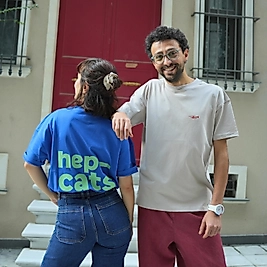 Hepcats Özel Tasarım Taş Oversize Unisex T-Shirt