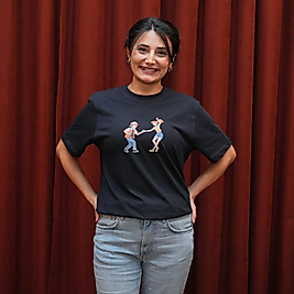 Ash & Misty Swing Out Hero Pokemon - Regular Fit Lacivert